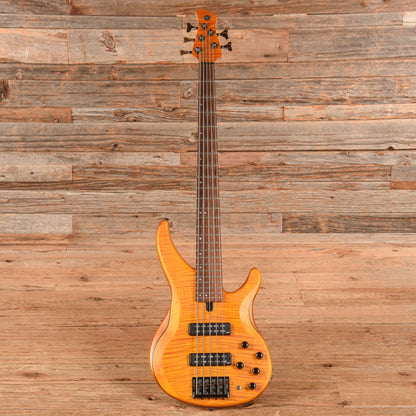 Yamaha TRBX605FM-5 String Satin Natural Bass Guitars