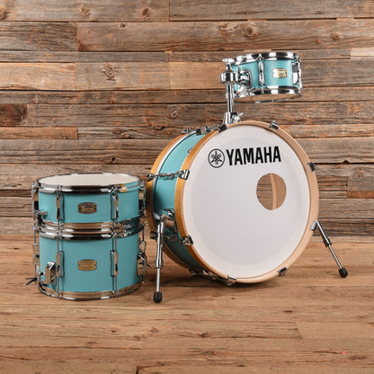 Yamaha Stage Custom Hip 10/13/20/5x13 4pc. Drum Kit Matte Surf Green Drums and Percussion / Acoustic Drums / Full Acoustic Kits