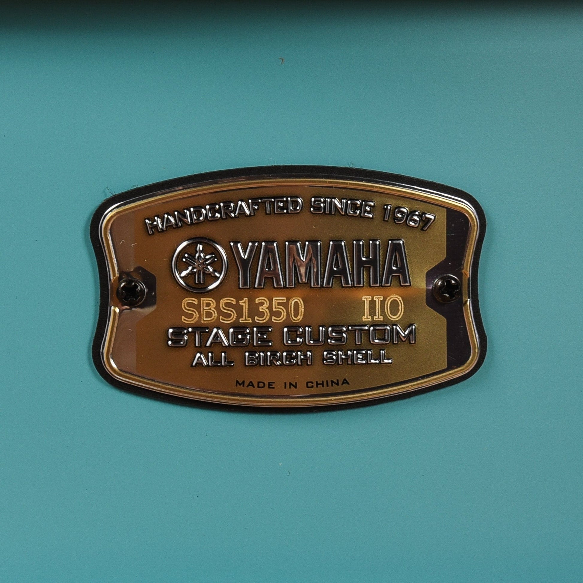 Yamaha Stage Custom Hip 10/13/20/5x13 4pc. Drum Kit Matte Surf Green Drums and Percussion / Acoustic Drums / Full Acoustic Kits