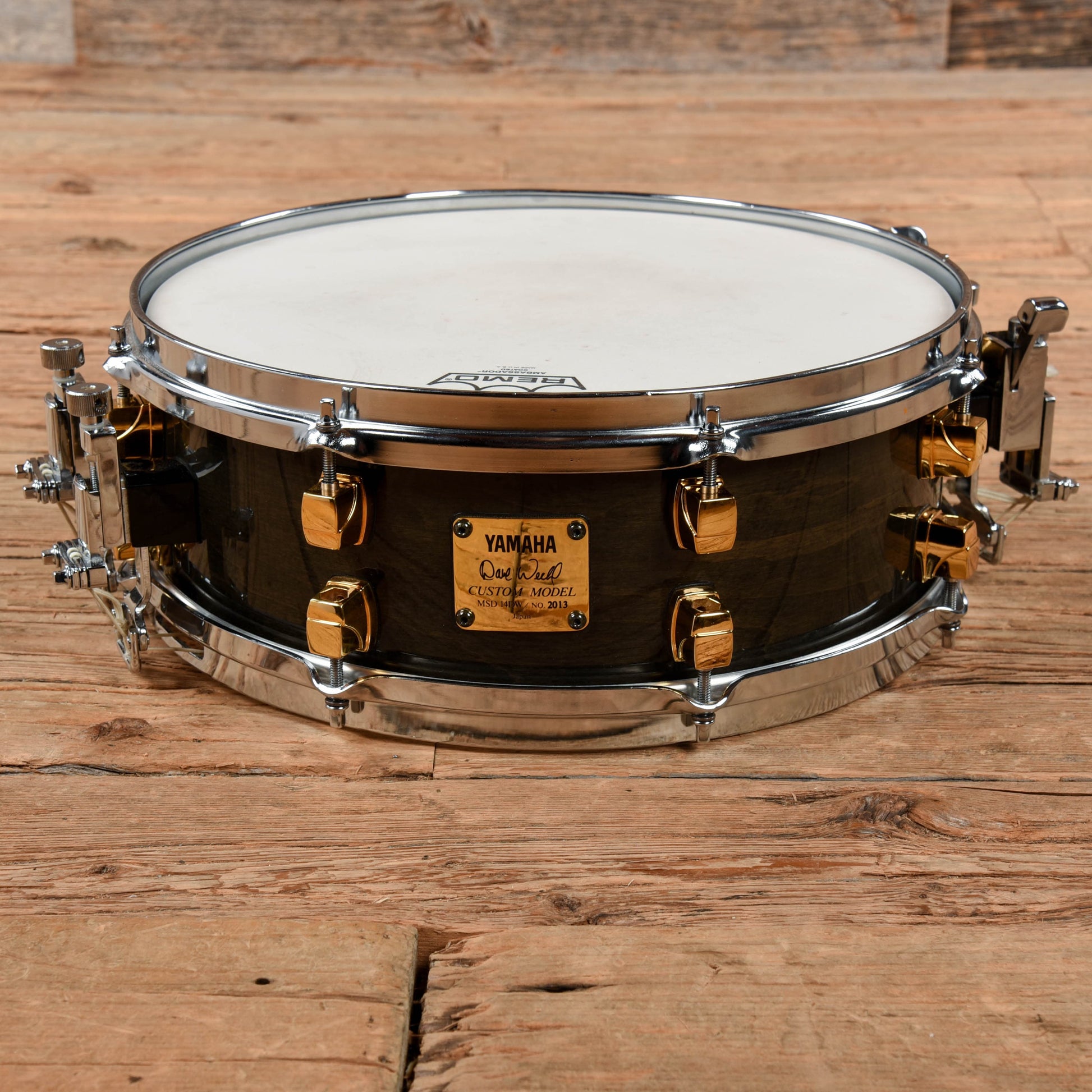 Yamaha Dave Weckl Signature Snare 14" Custom Maple Snare Drum Drums and Percussion / Acoustic Drums / Snare