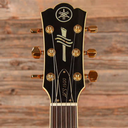 Yamaha AES-1500B Orange Electric Guitars / Semi-Hollow