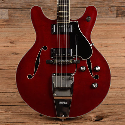 Yamaha SA-50 Red Electric Guitars / Semi-Hollow