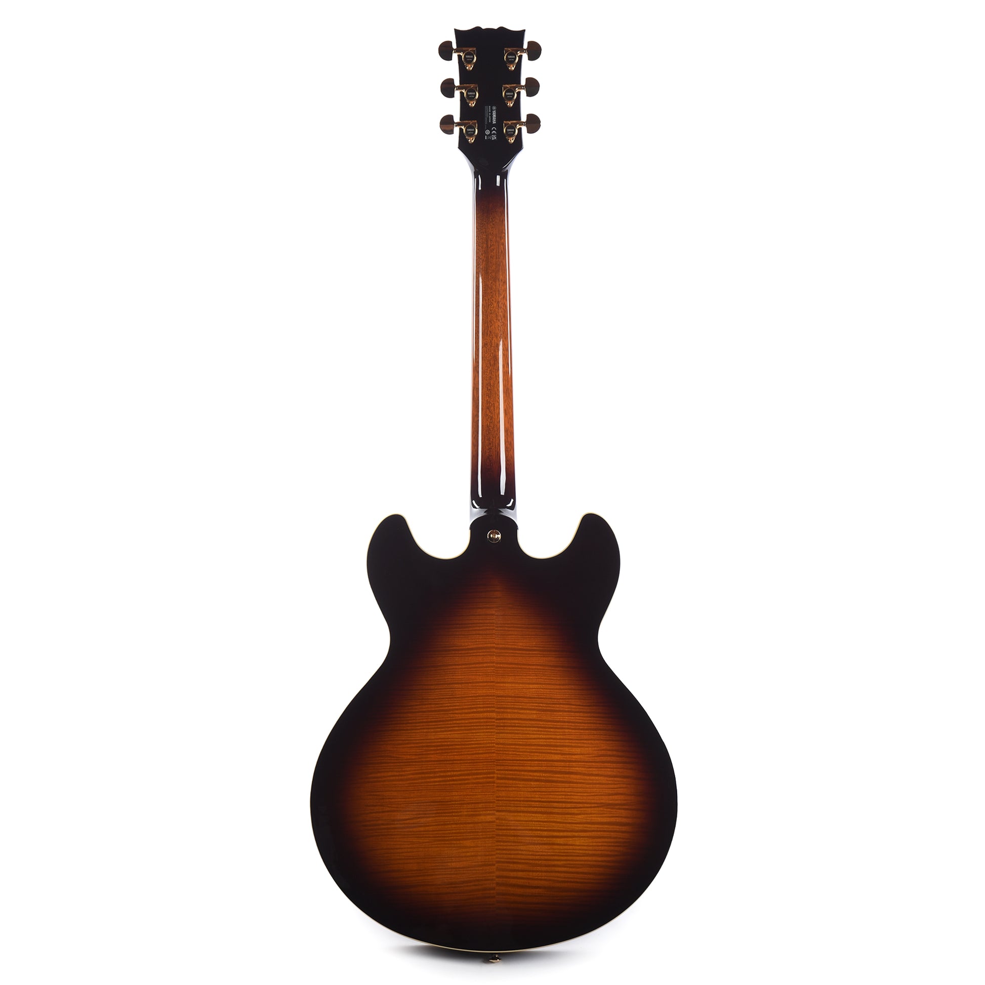 Yamaha SA2200 Semi-Hollow Electric Brown Sunburst Guitar Electric Guitars / Semi-Hollow