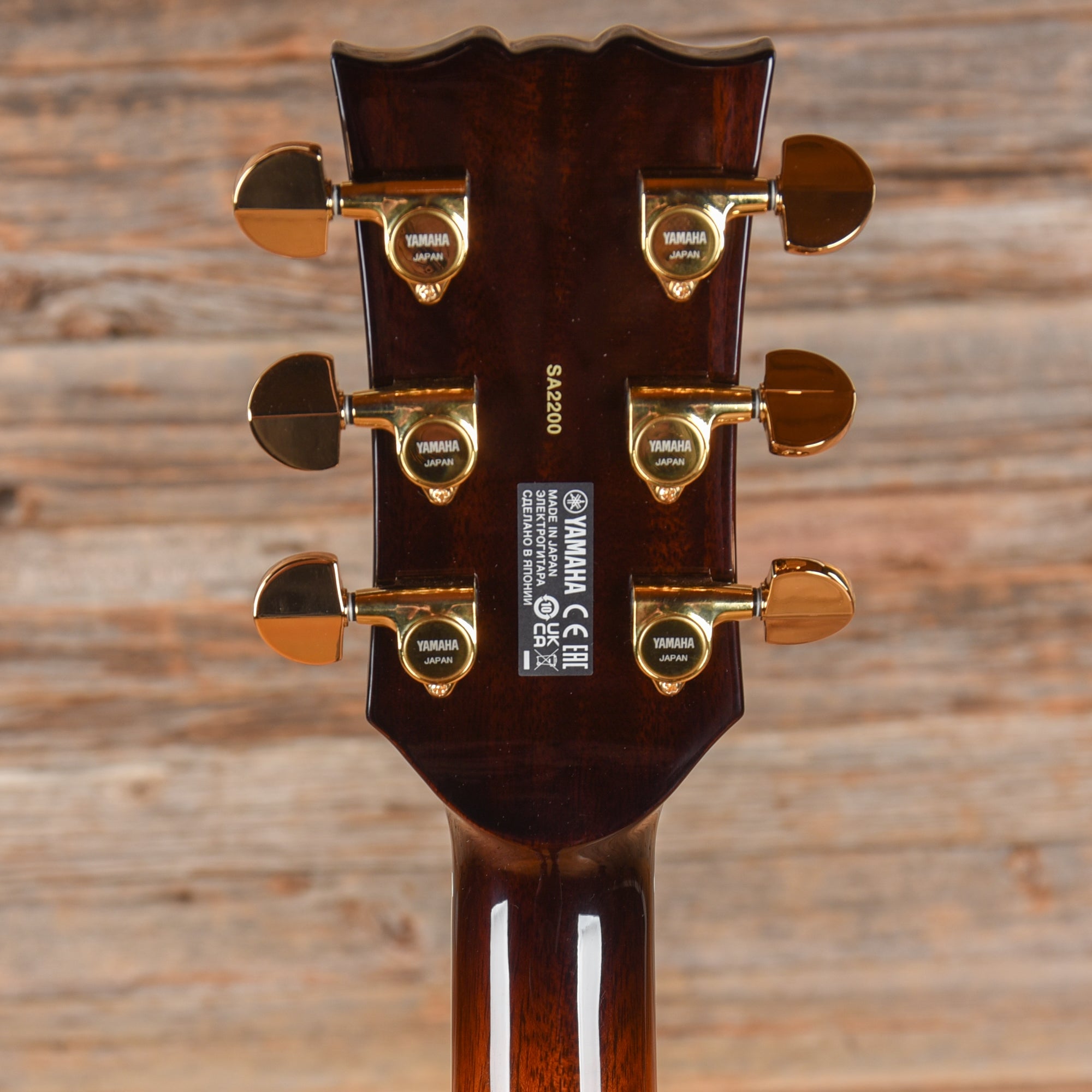 Yamaha SA2200 Sunburst 2021 Electric Guitars / Semi-Hollow