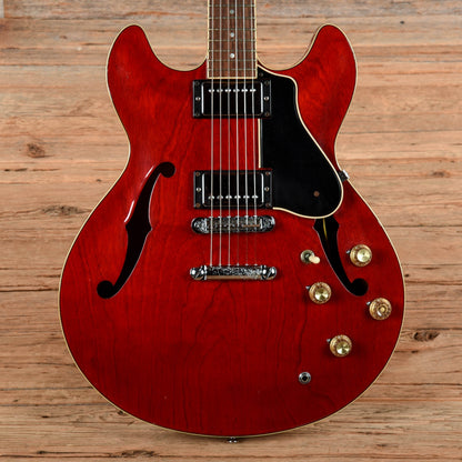 Yamaha SA700 Cherry Electric Guitars / Semi-Hollow