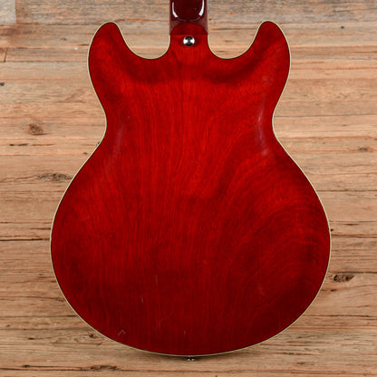 Yamaha SA700 Cherry Electric Guitars / Semi-Hollow