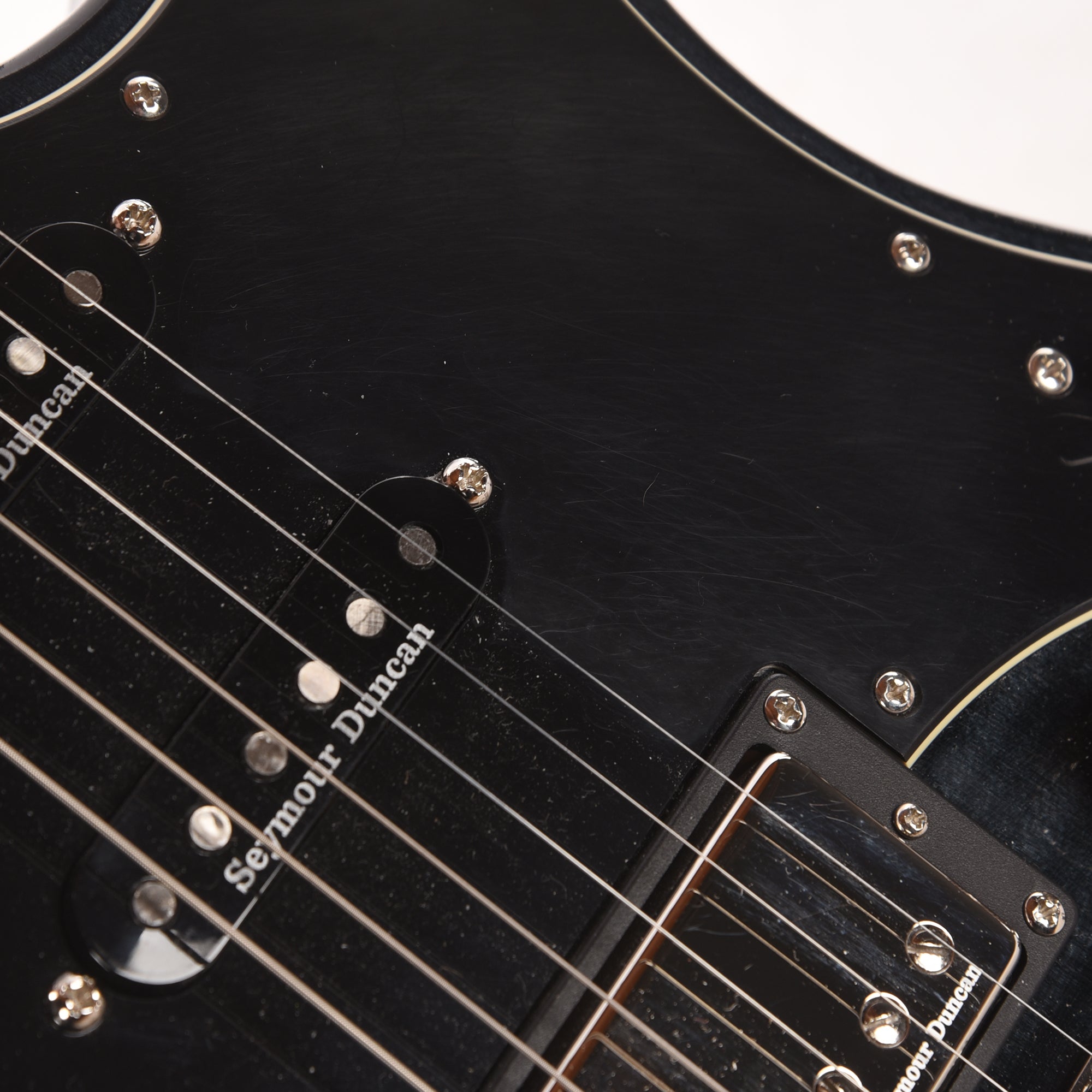 Yamaha 612 VII FM Limited Edition Pacifica Trans Black Electric Guitars / Solid Body