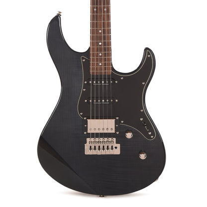 Yamaha 612 VII FM Limited Edition Pacifica Trans Black Electric Guitars / Solid Body