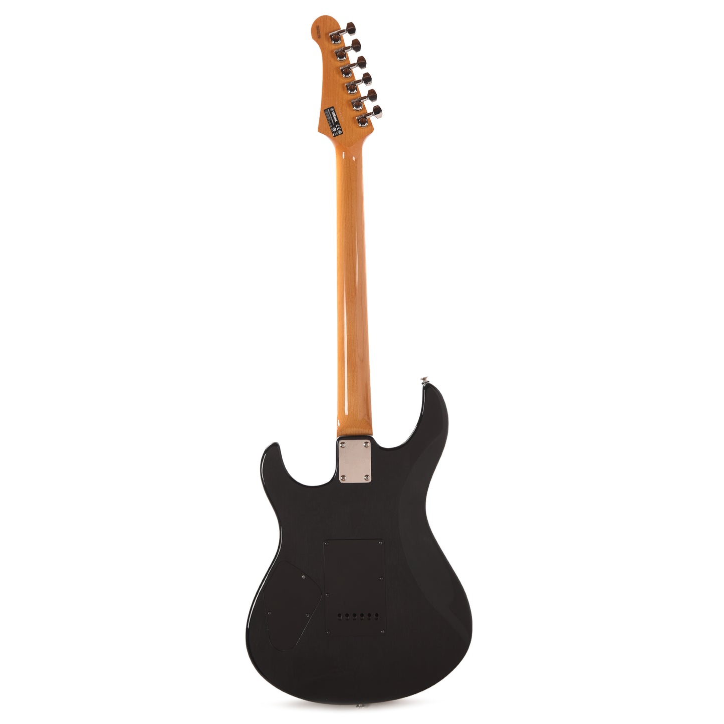 Yamaha 612 VII FM Limited Edition Pacifica Trans Black Electric Guitars / Solid Body