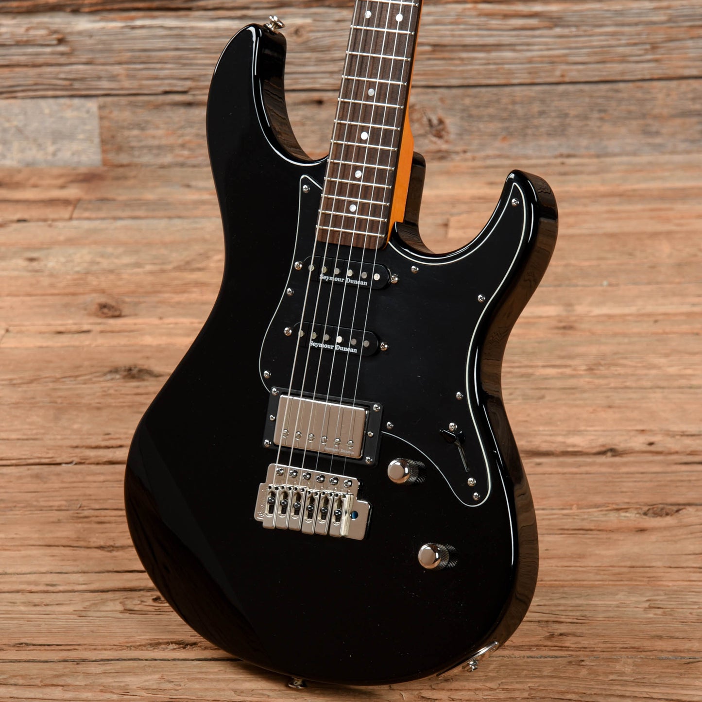 Yamaha Pacifica Black Electric Guitars / Solid Body