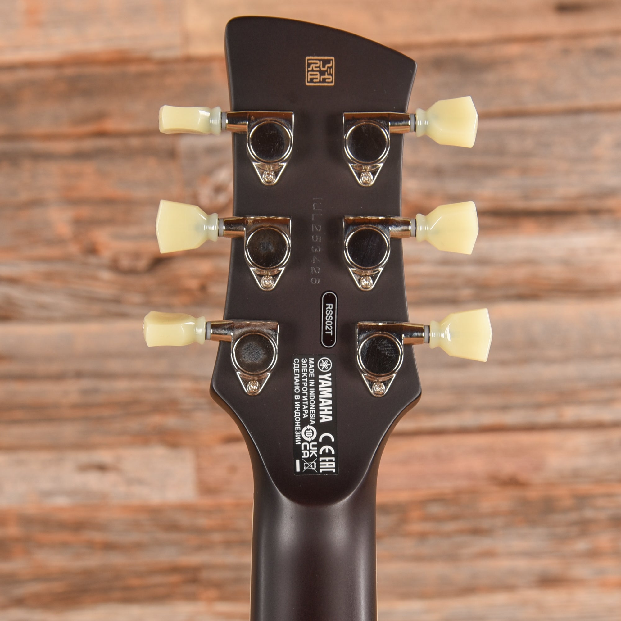 Yamaha Revstar II Standard RSS02T Black Electric Guitars / Solid Body