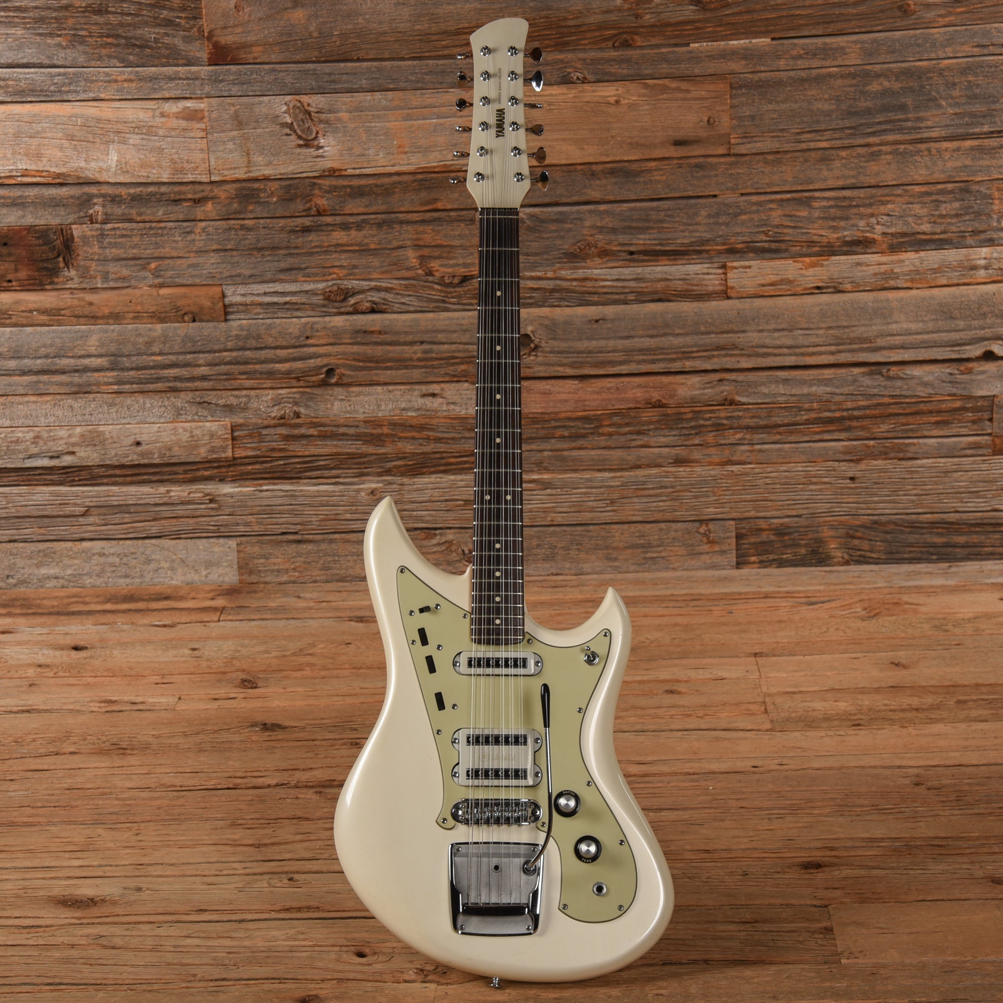 Yamaha SG12 12 String Electric White Metallic 1967 Electric Guitars / Solid Body