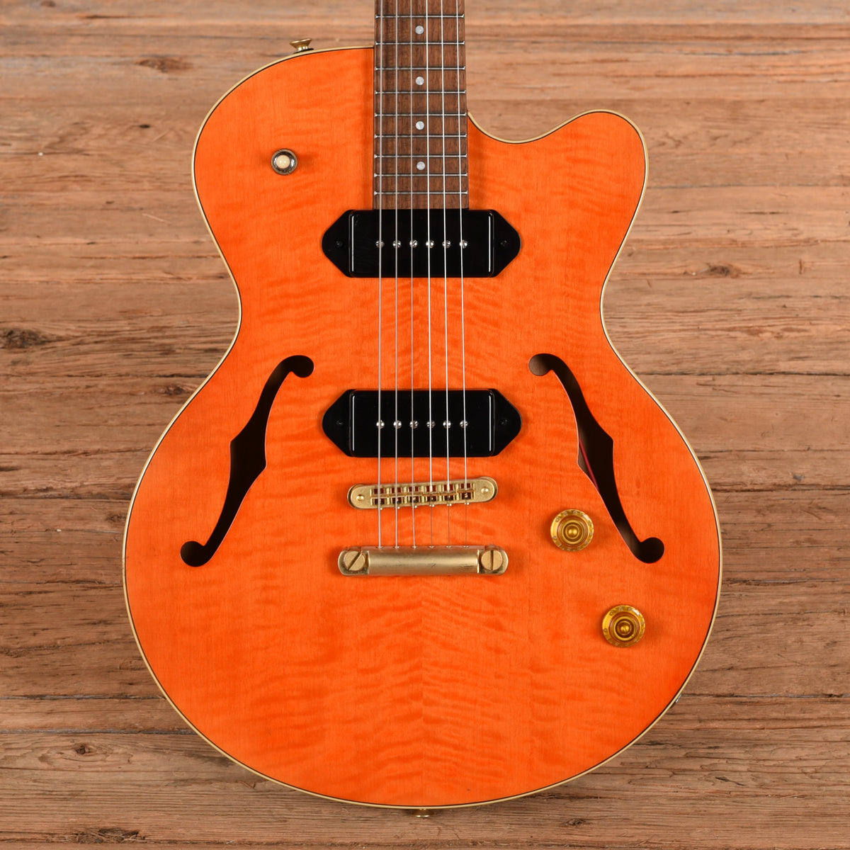 Yamaha AEX 502 Orange 1993 Electric Guitars