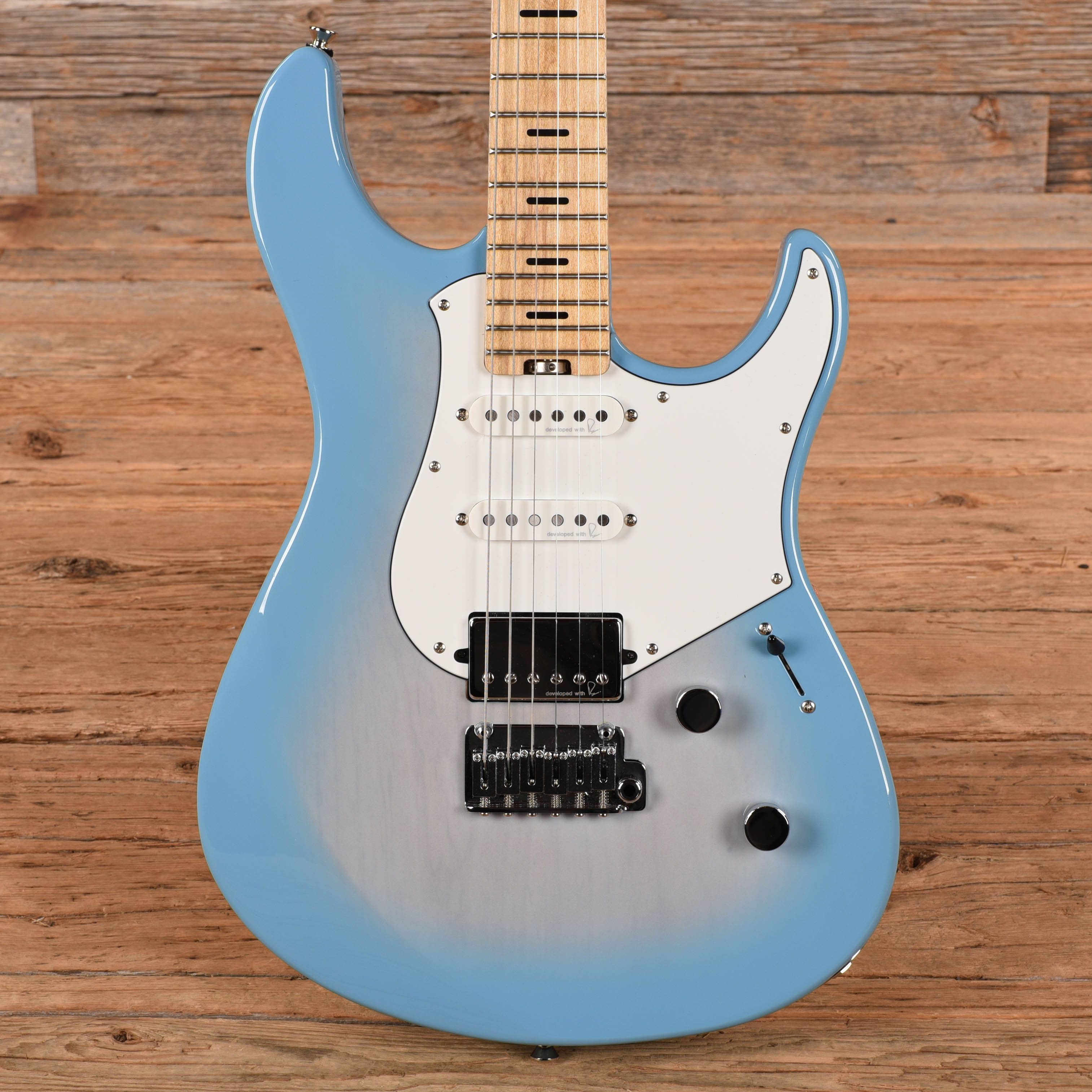 Yamaha PACP12 Pacifica Professional Blue Beach Burst 2025 Electric Guitars