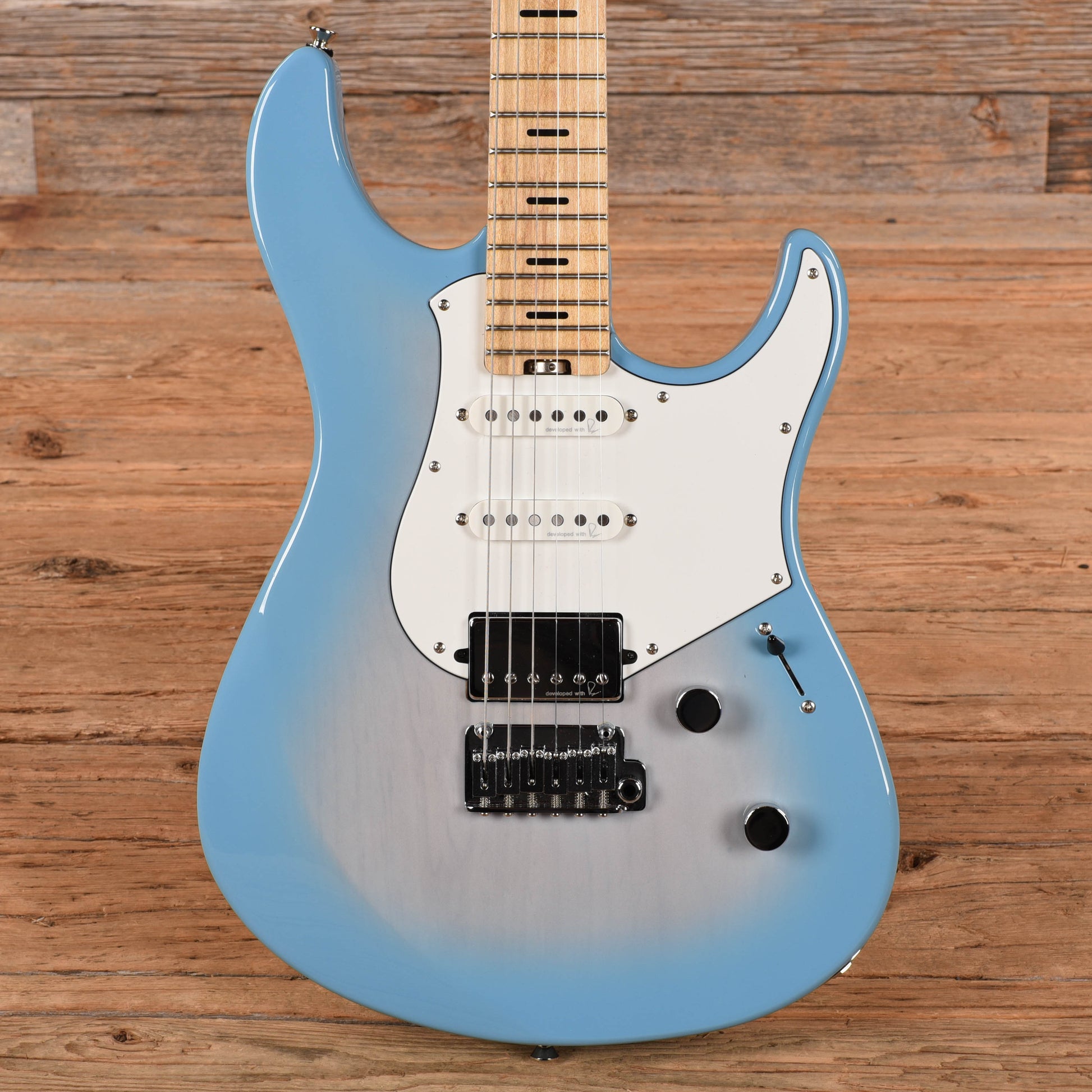 Yamaha PACP12 Pacifica Professional Blue Beach Burst 2025 Electric Guitars