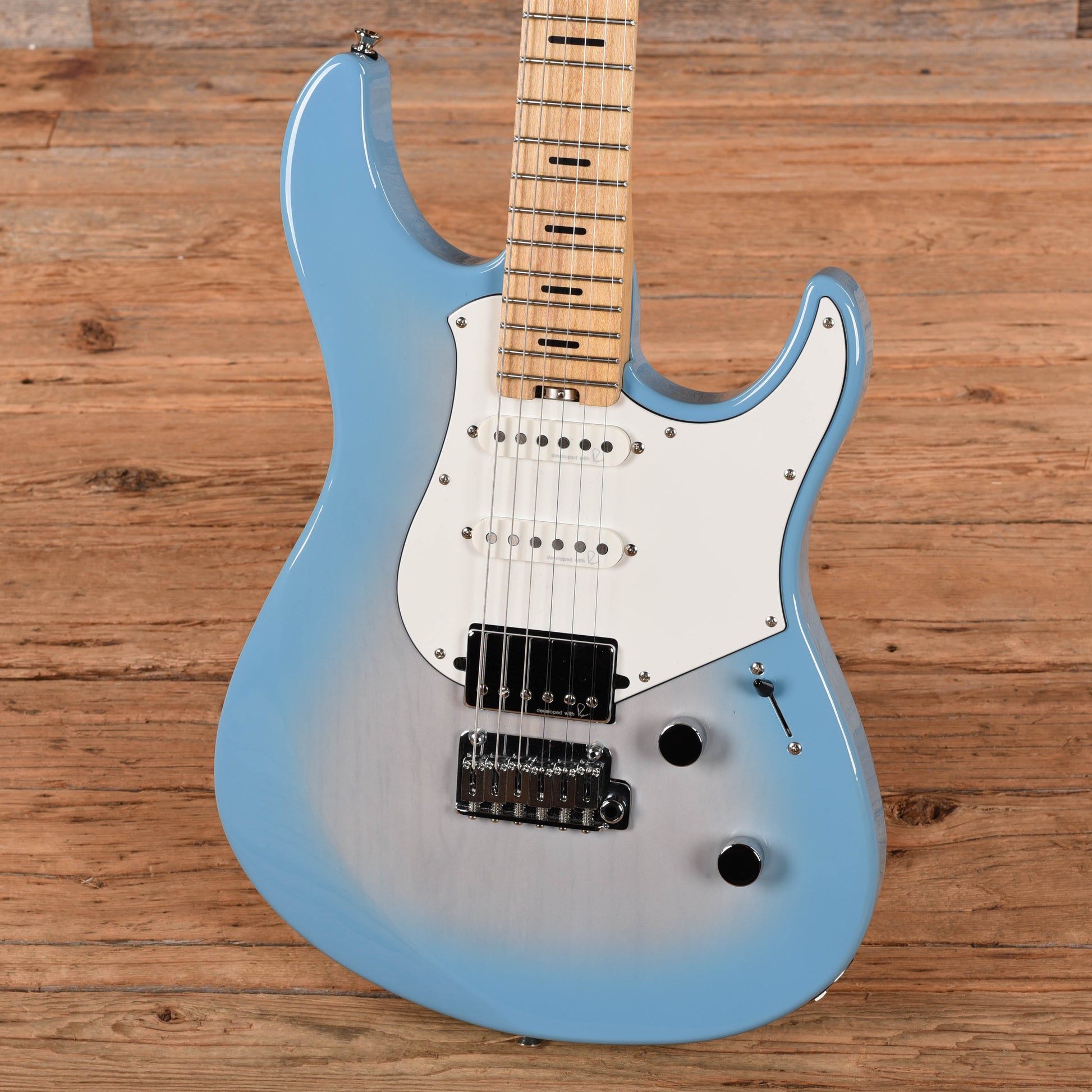 Yamaha PACP12 Pacifica Professional Blue Beach Burst 2025 Electric Guitars