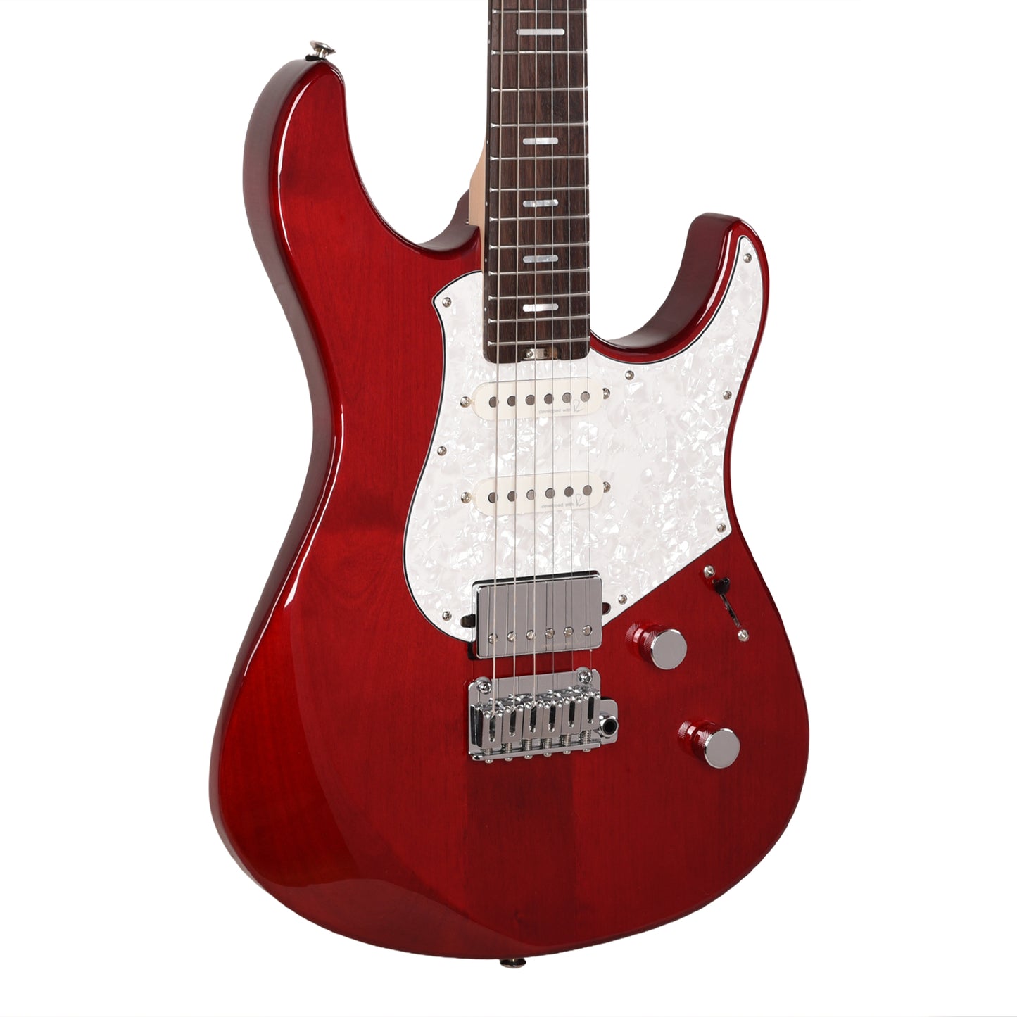 Yamaha PACS+12 Pacifica Standard Plus Fired Red Electric Guitars