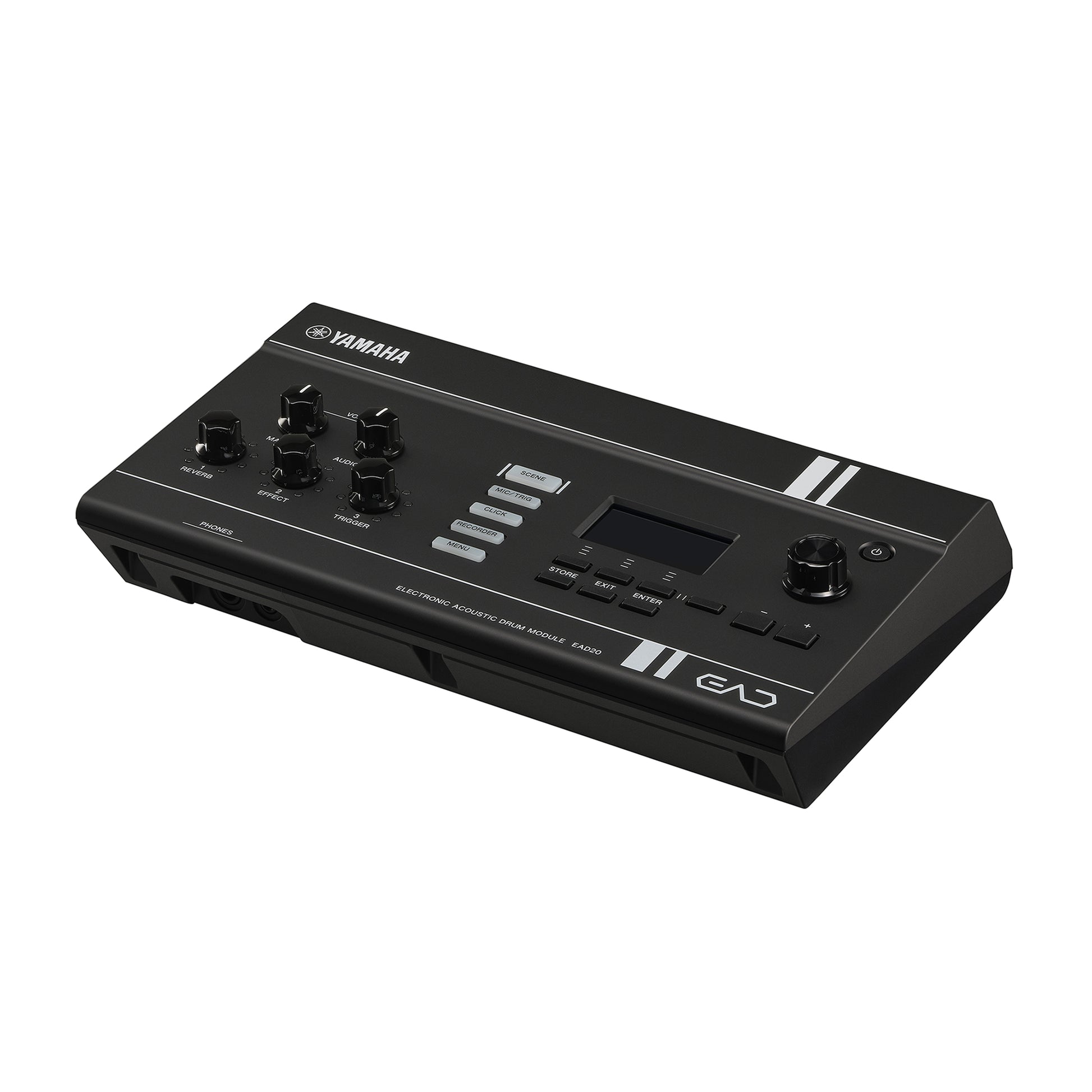 Yamaha EAD20 Electronic Acoustic Drum Module Featuring Advanced Sound Engine w/ Stereo Condenser Microphone and Trigger Pickup Electronic Percussion
