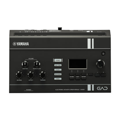 Yamaha EAD20 Electronic Acoustic Drum Module Featuring Advanced Sound Engine w/ Stereo Condenser Microphone and Trigger Pickup Electronic Percussion