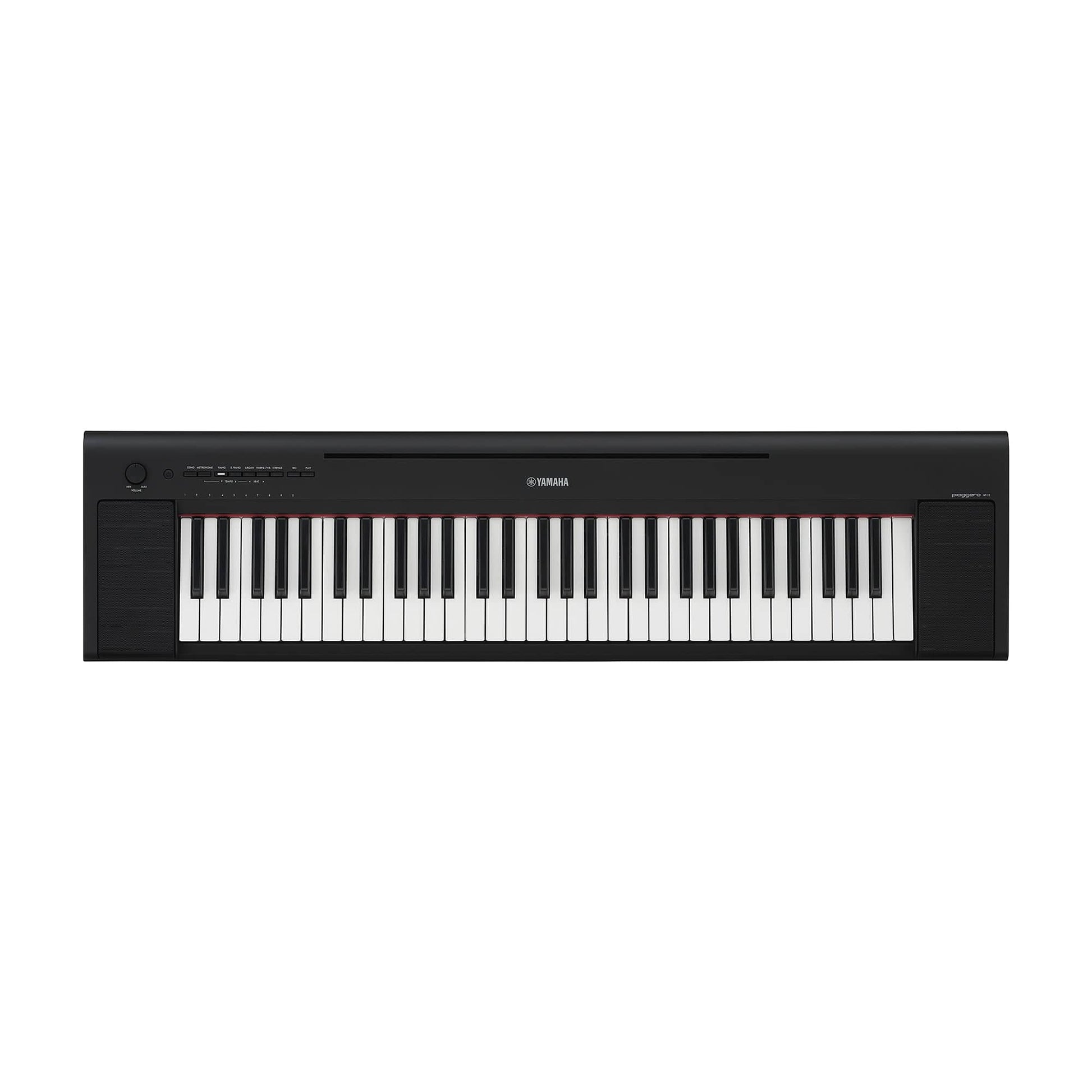 Yamaha Piaggero NP-15 61-key Ultra Portable Digital Piano Black Keyboards and Synths / Electric Pianos