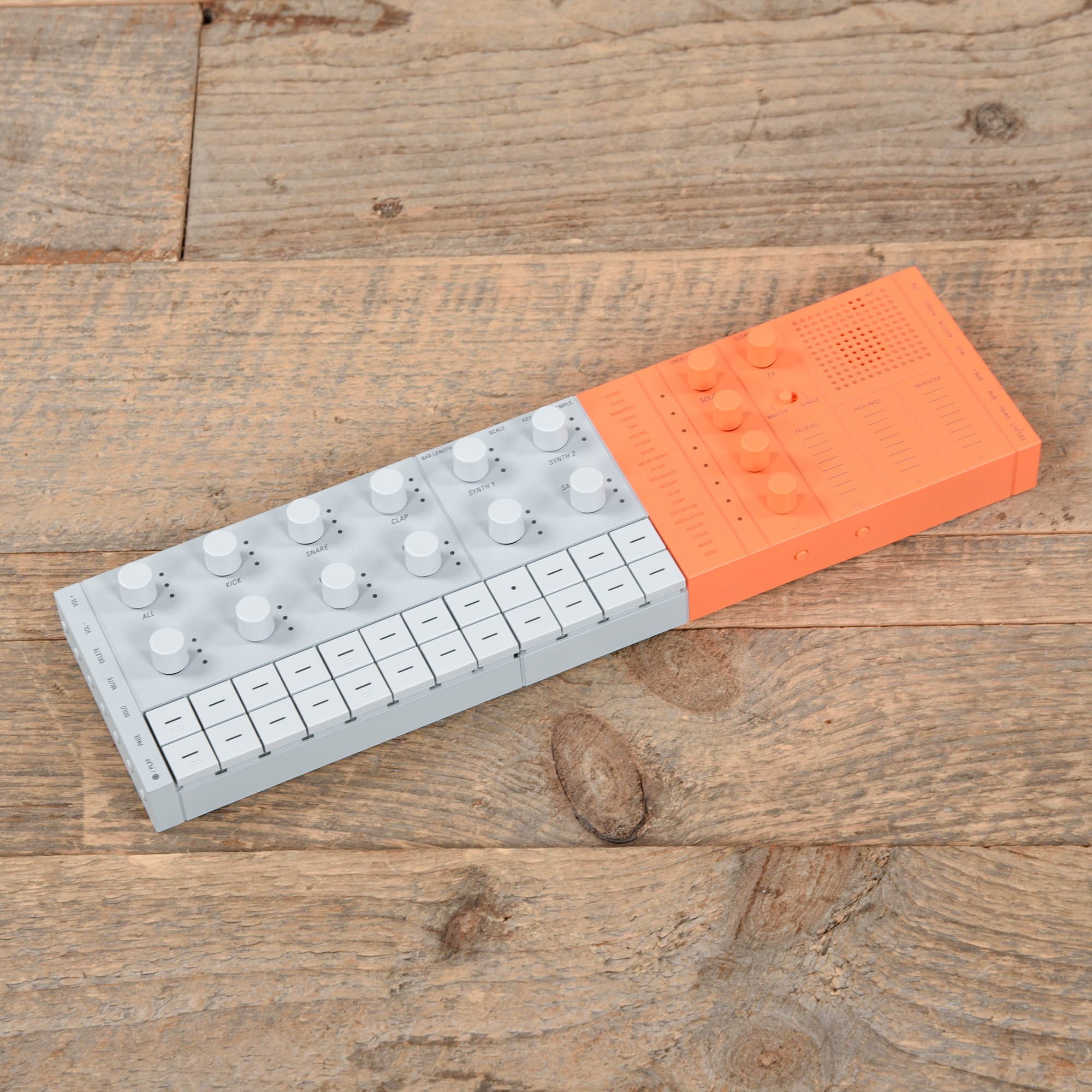 Yamaha SEQTRAK Orange and White Portable Synthesizer & Production Studio Keyboards and Synths / Synths / Digital Synths