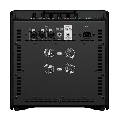 Yamaha STAGEPAS 200BTR Portable 8" Battery Powered PA w/ 5-Input Mixer Pro Audio / Portable PA Systems