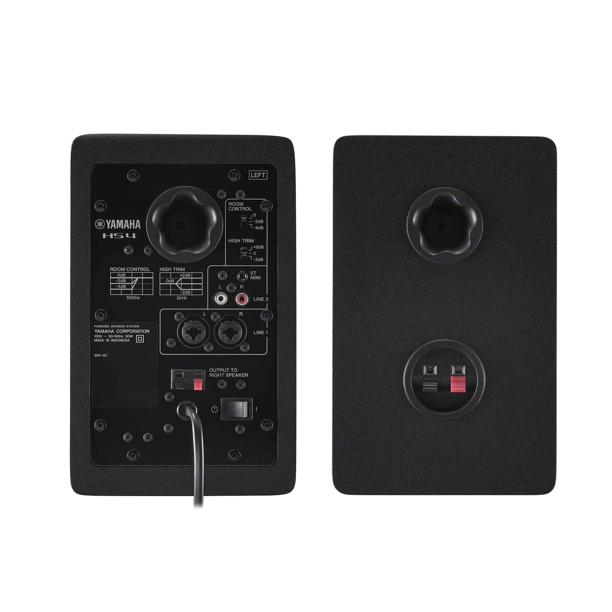 Yamaha HS4 B 4.5" Powered Studio Monitor Pair Black Pro Audio / Speakers / Studio Monitors