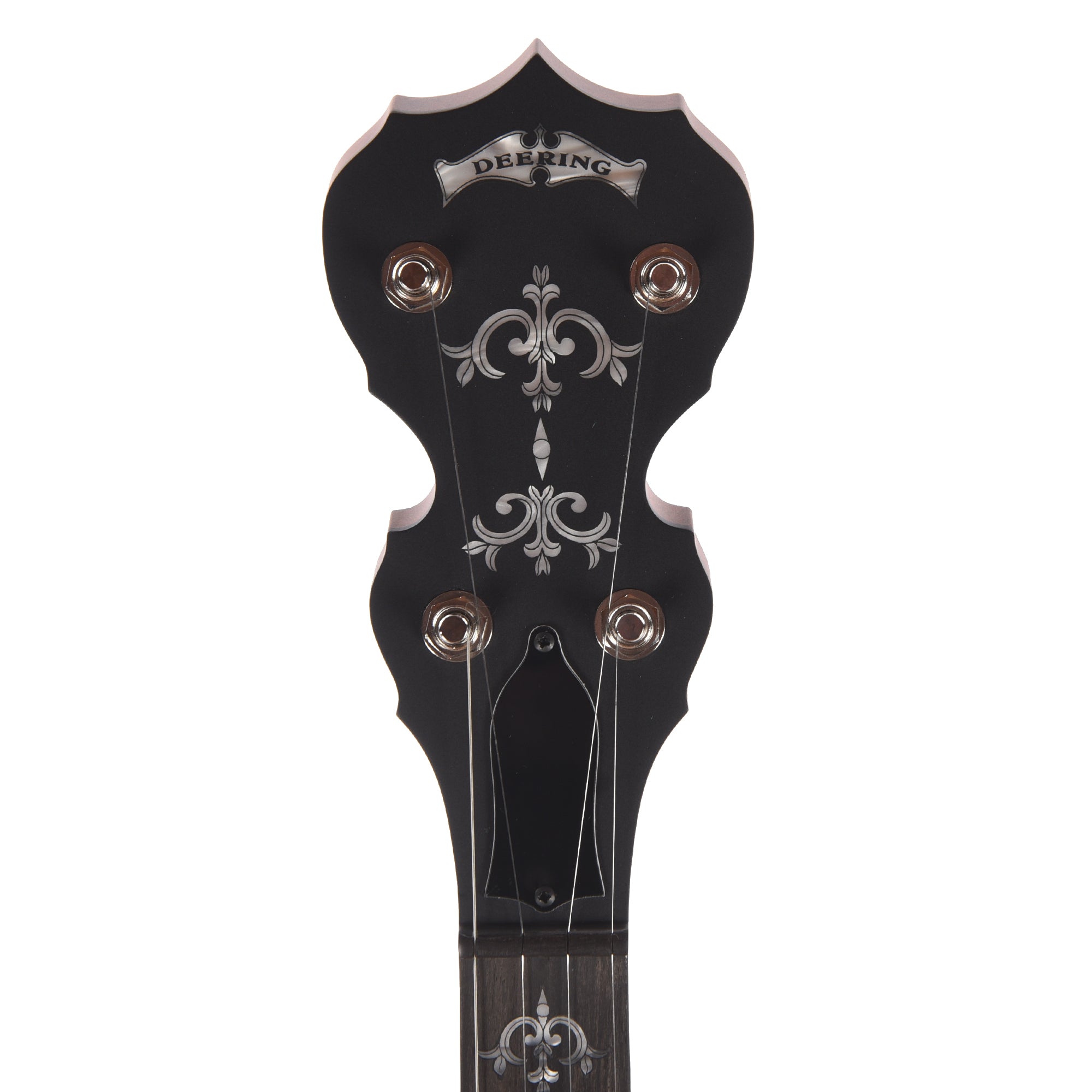 Deering Sierra 5-String Banjo with Resonator Brown Mahogany