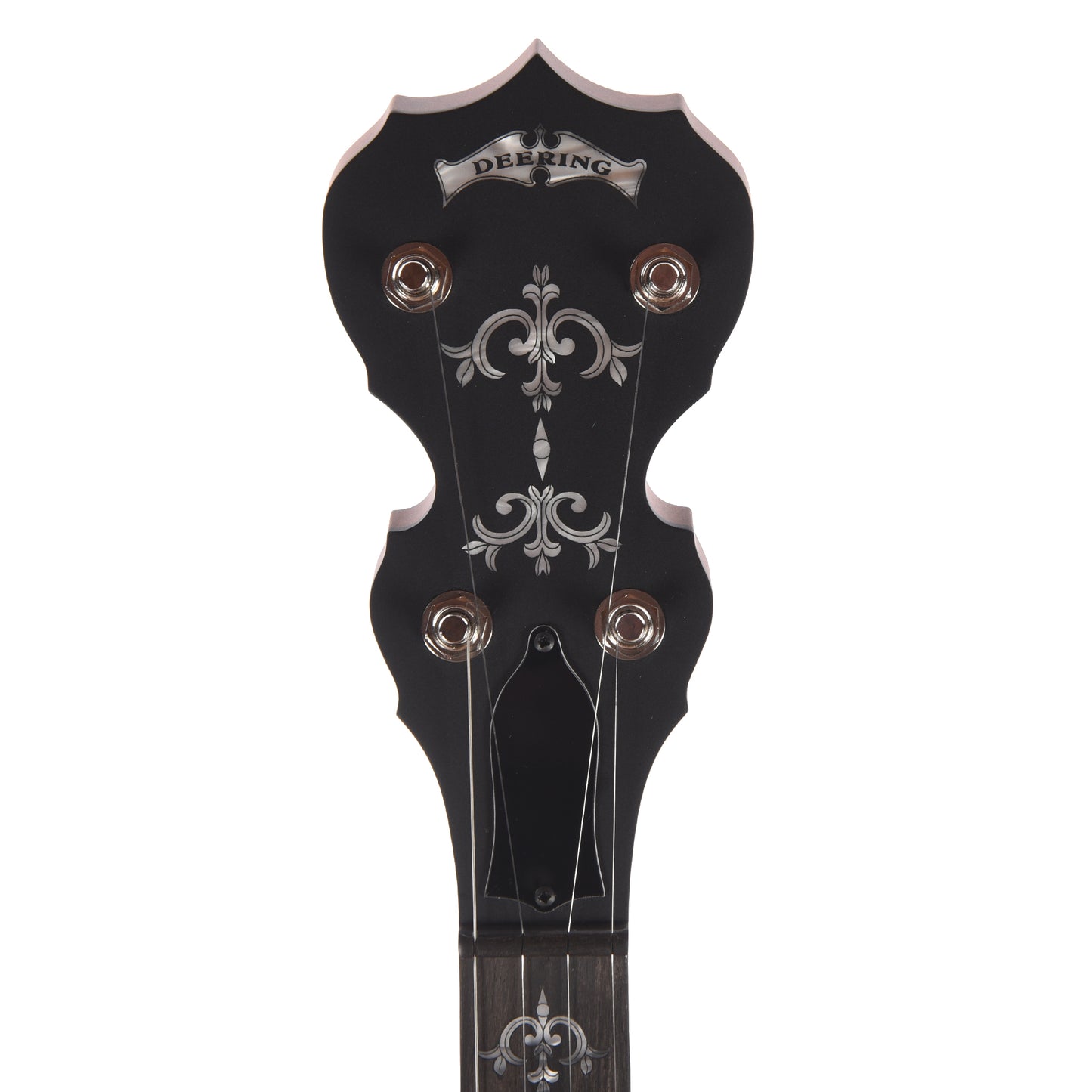 Deering Sierra 5-String Banjo with Resonator Brown Mahogany