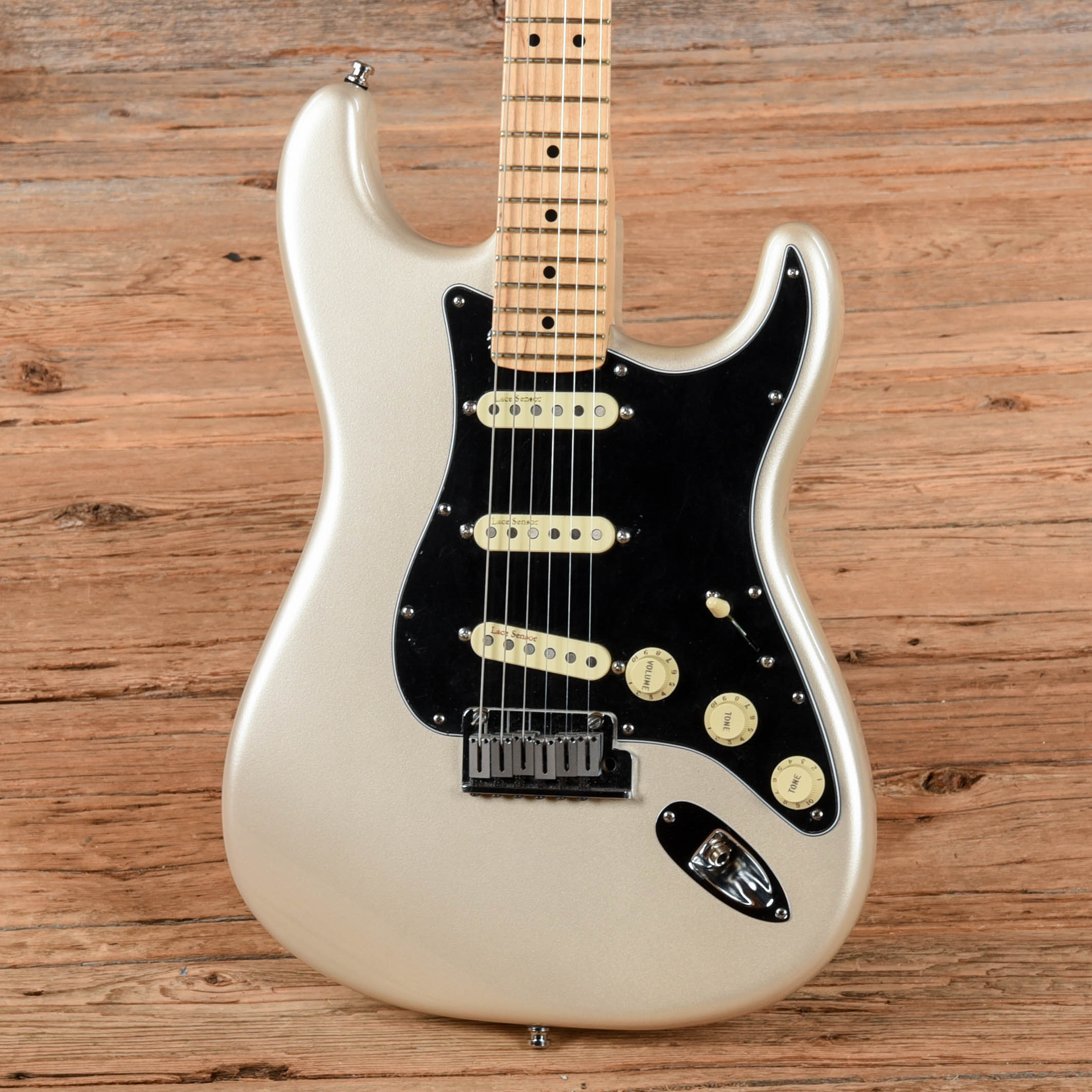 Fender American Standard Stratocaster Neck with Unknown Fender Body Inca Silver