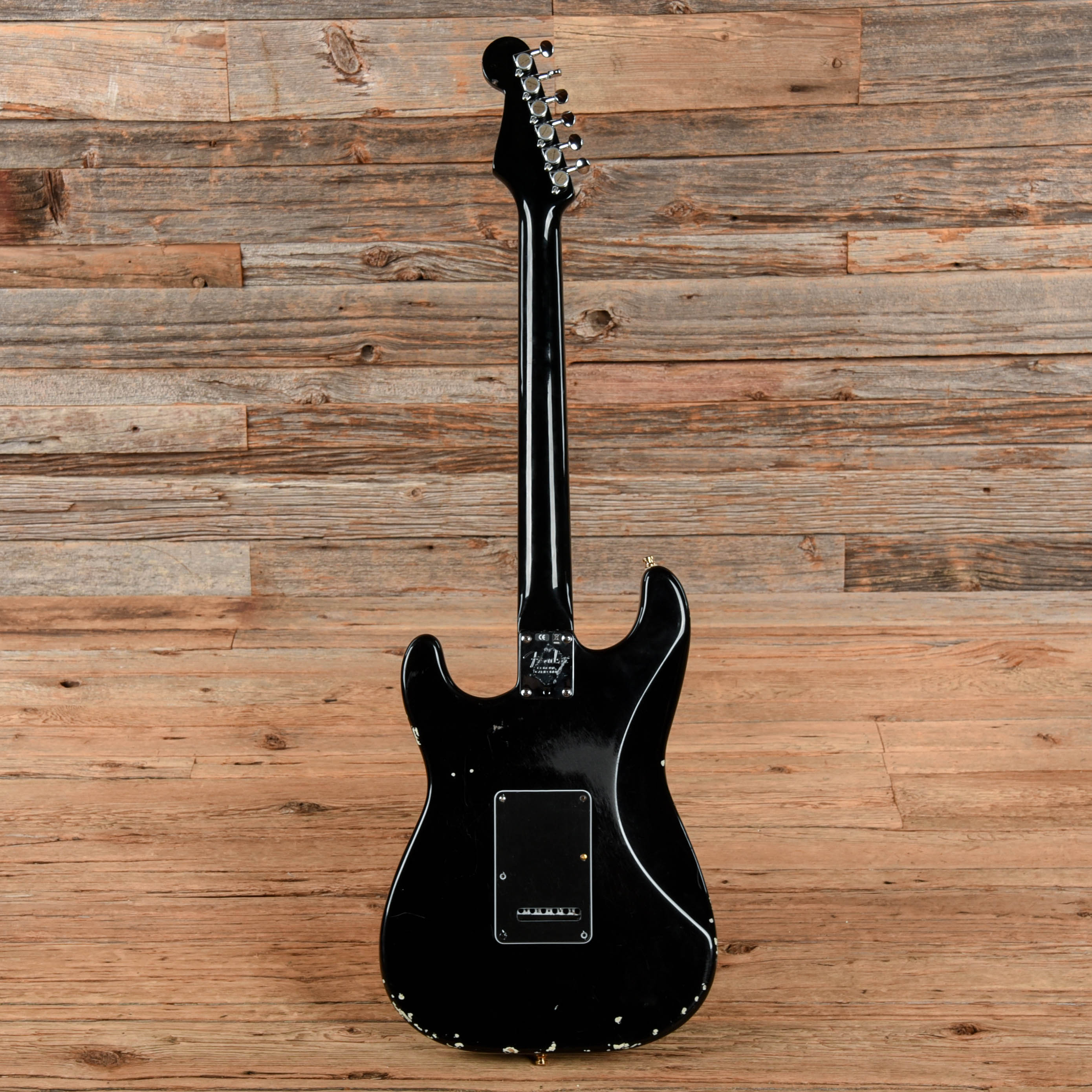 Fender MIJ Stratocaster Neck with Unknown Fender Body Black