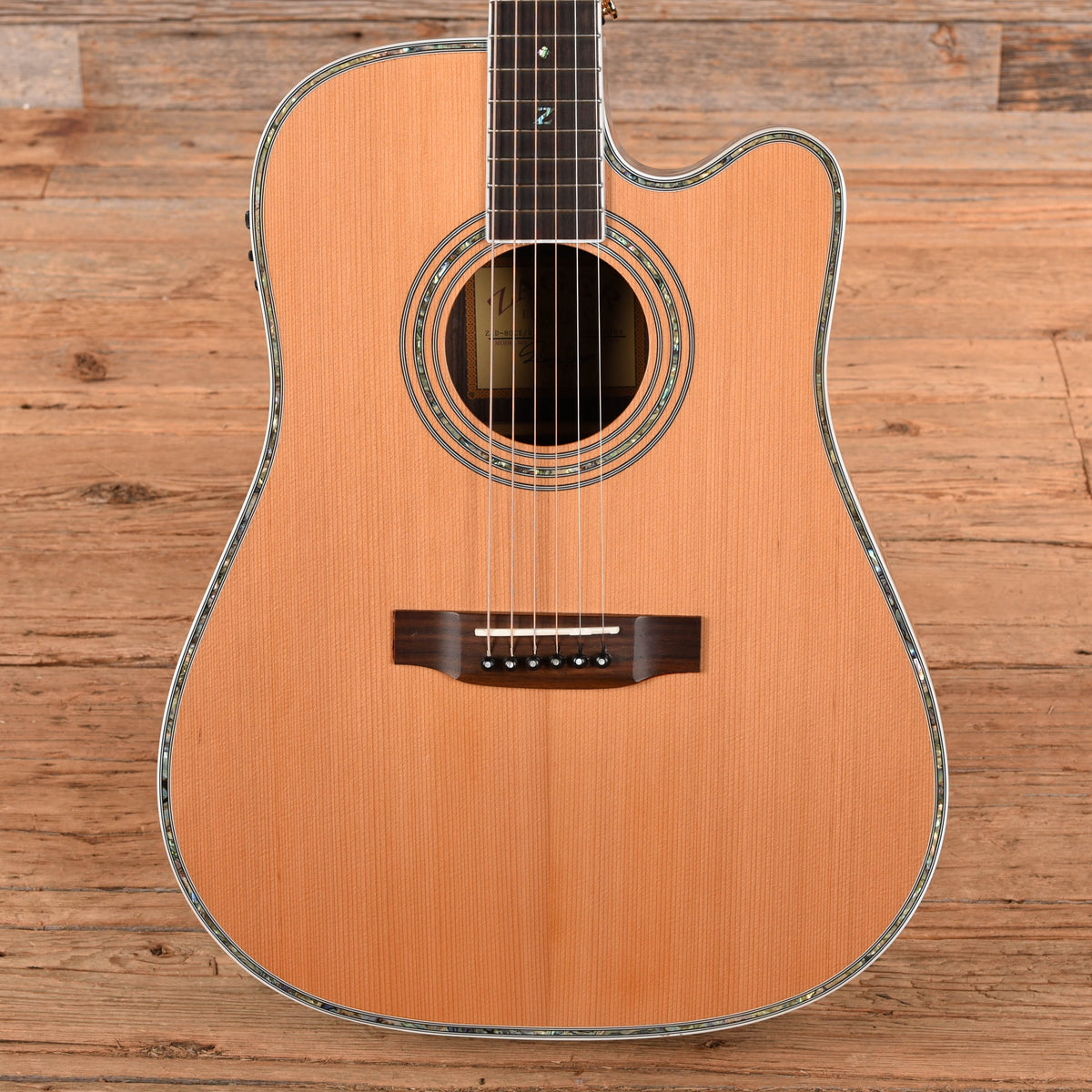 Zager ZAD-80CE/N Natural 2023 Acoustic Guitars