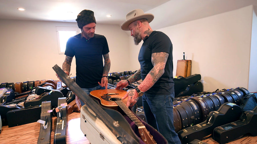 Guitar collection acquisition