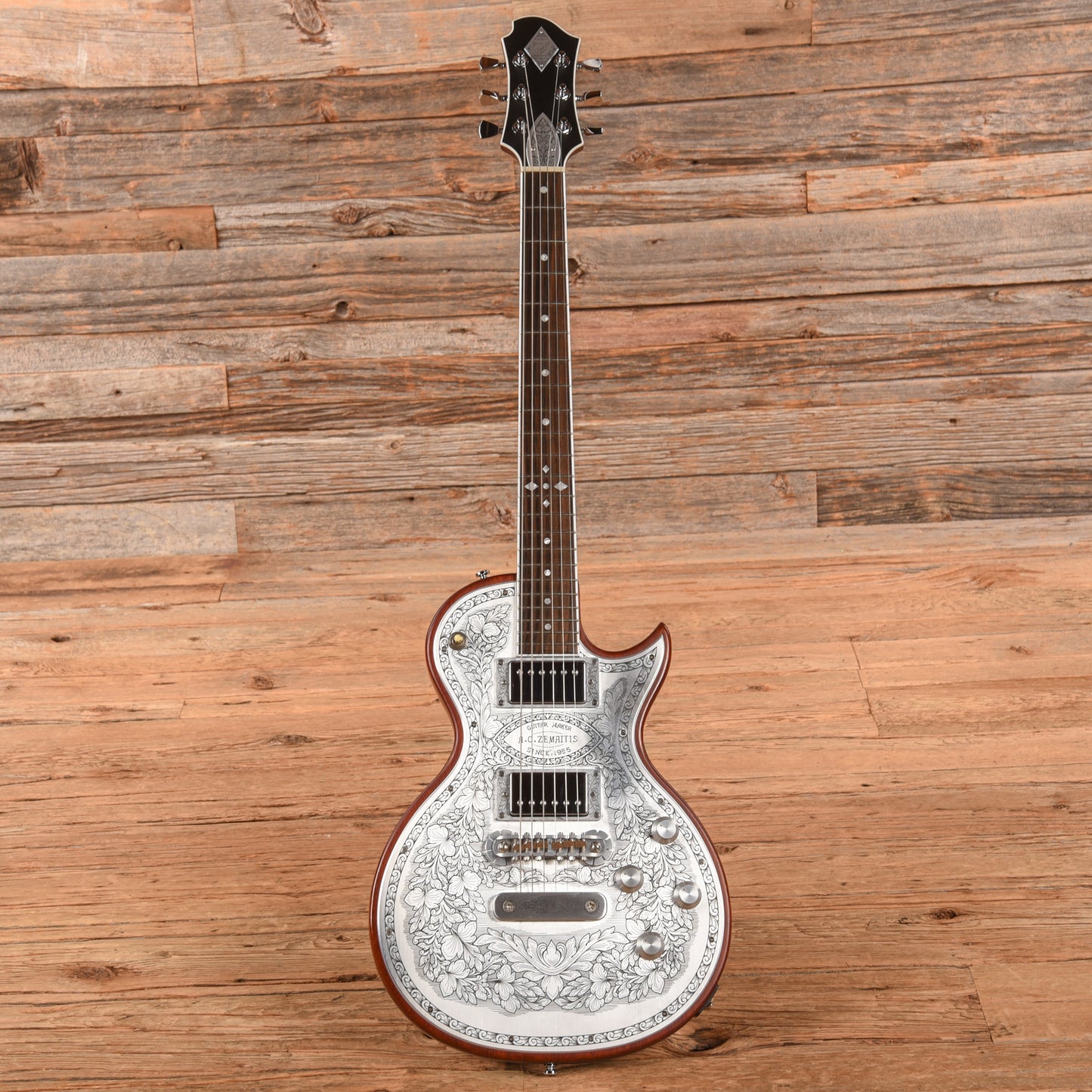 Zemaitis C22MF Brown 2016 Electric Guitars / Solid Body