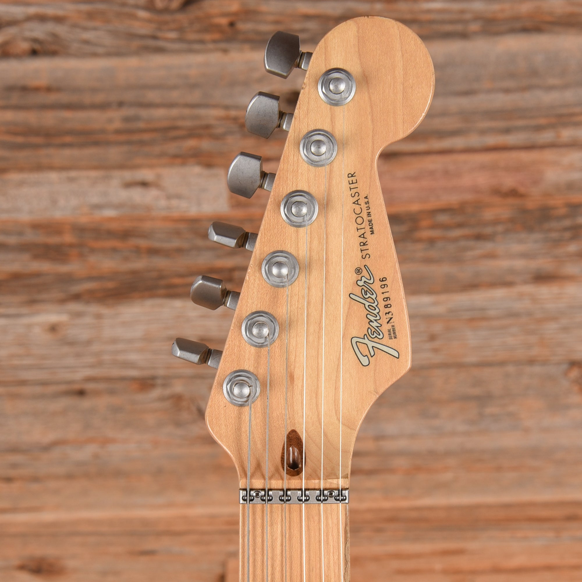 Fender Stratocaster Plus Neck with Unknown Fender Body Crimson Burst