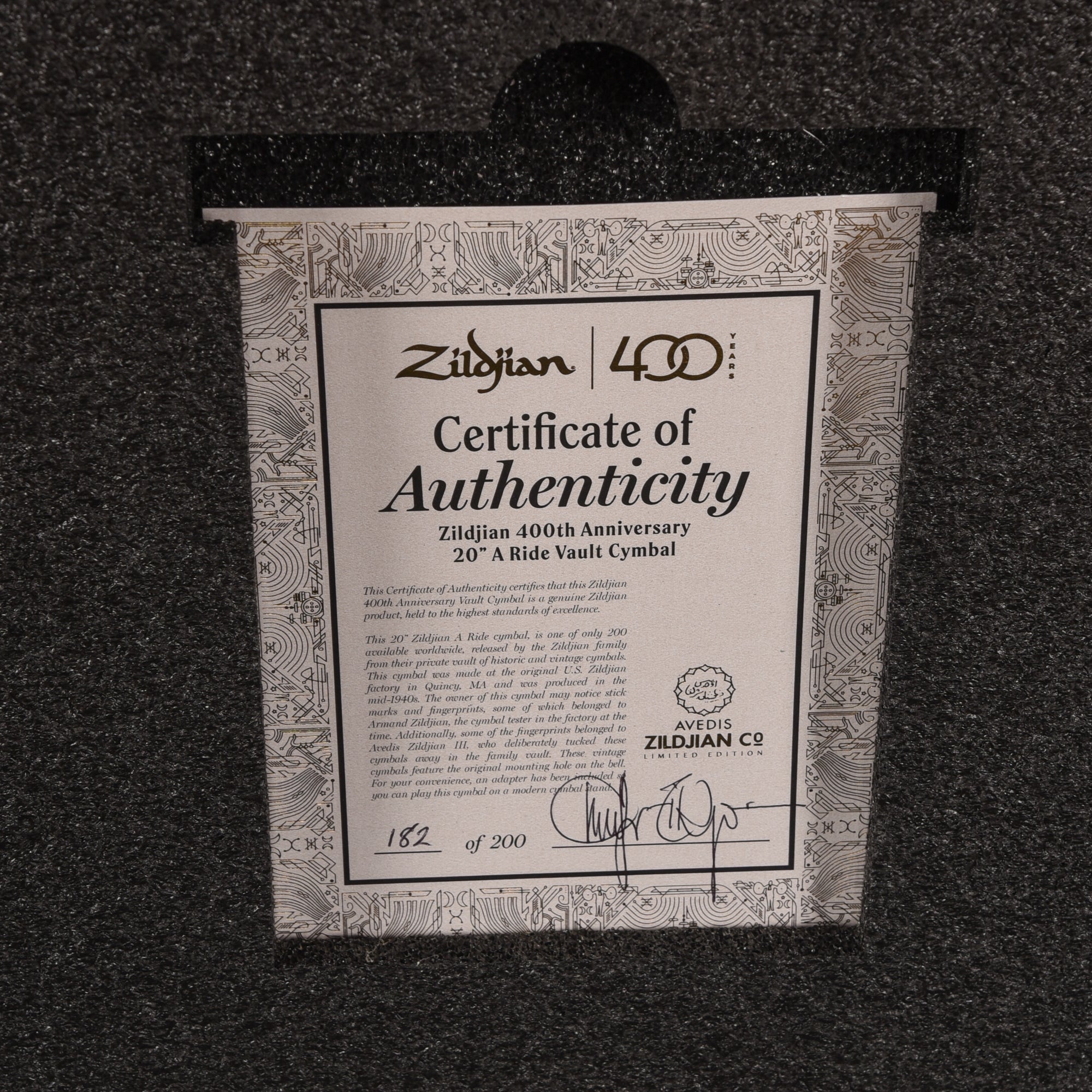 Zildjian 400th Anniversary 20