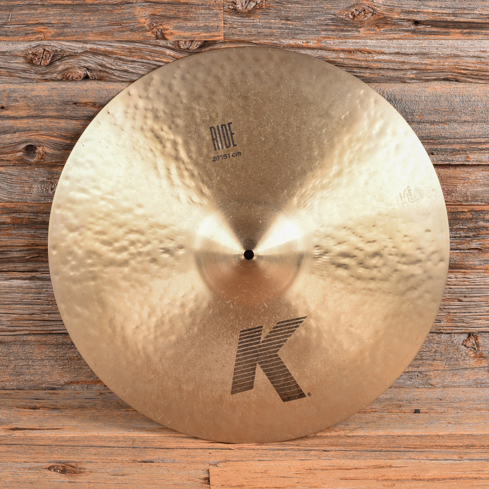 Zildjian K Ride 20" USED Cymbals