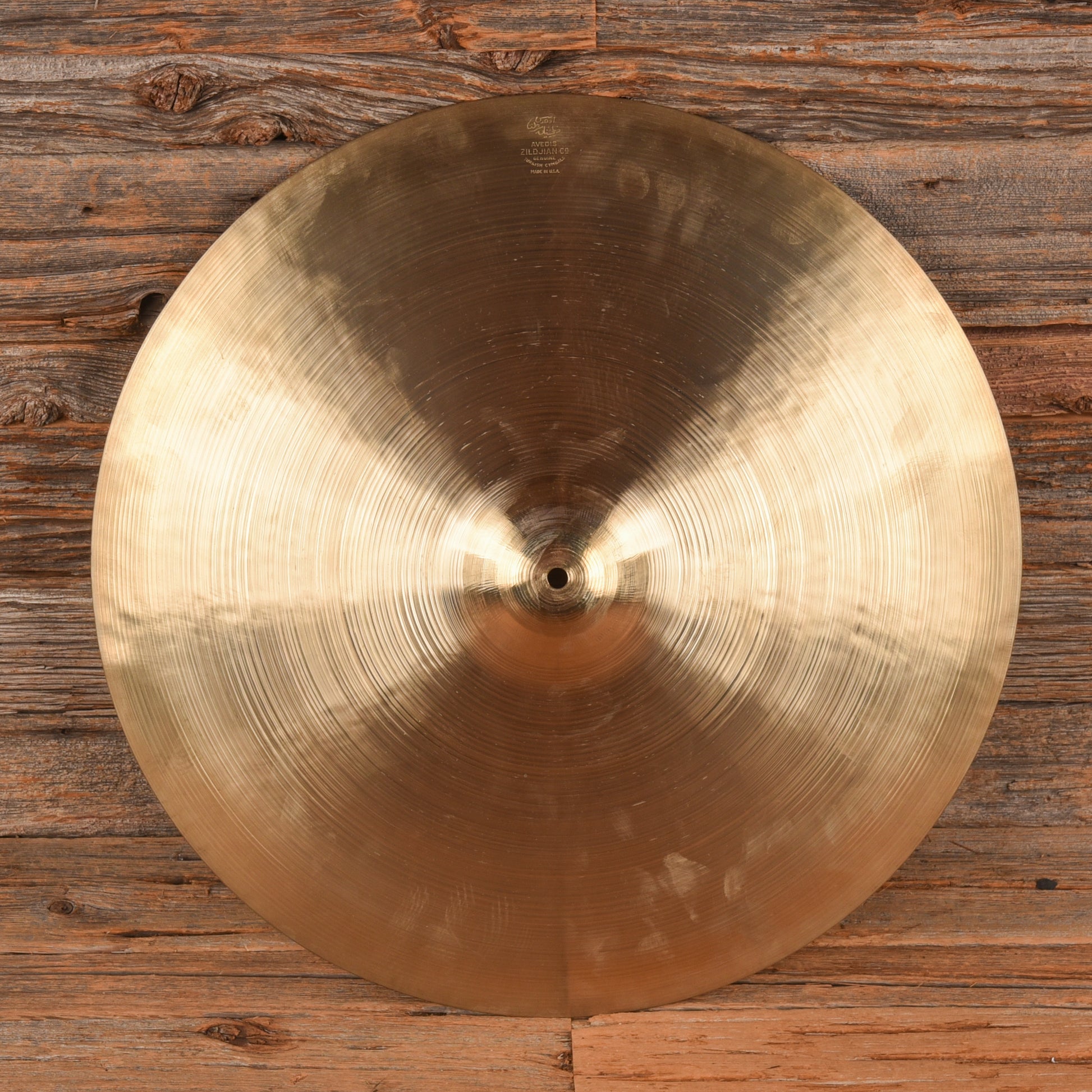 Zildjian Vintage A Cymbal from Armand Zildjian's Personal Colelction 20" 97/100 Cymbals