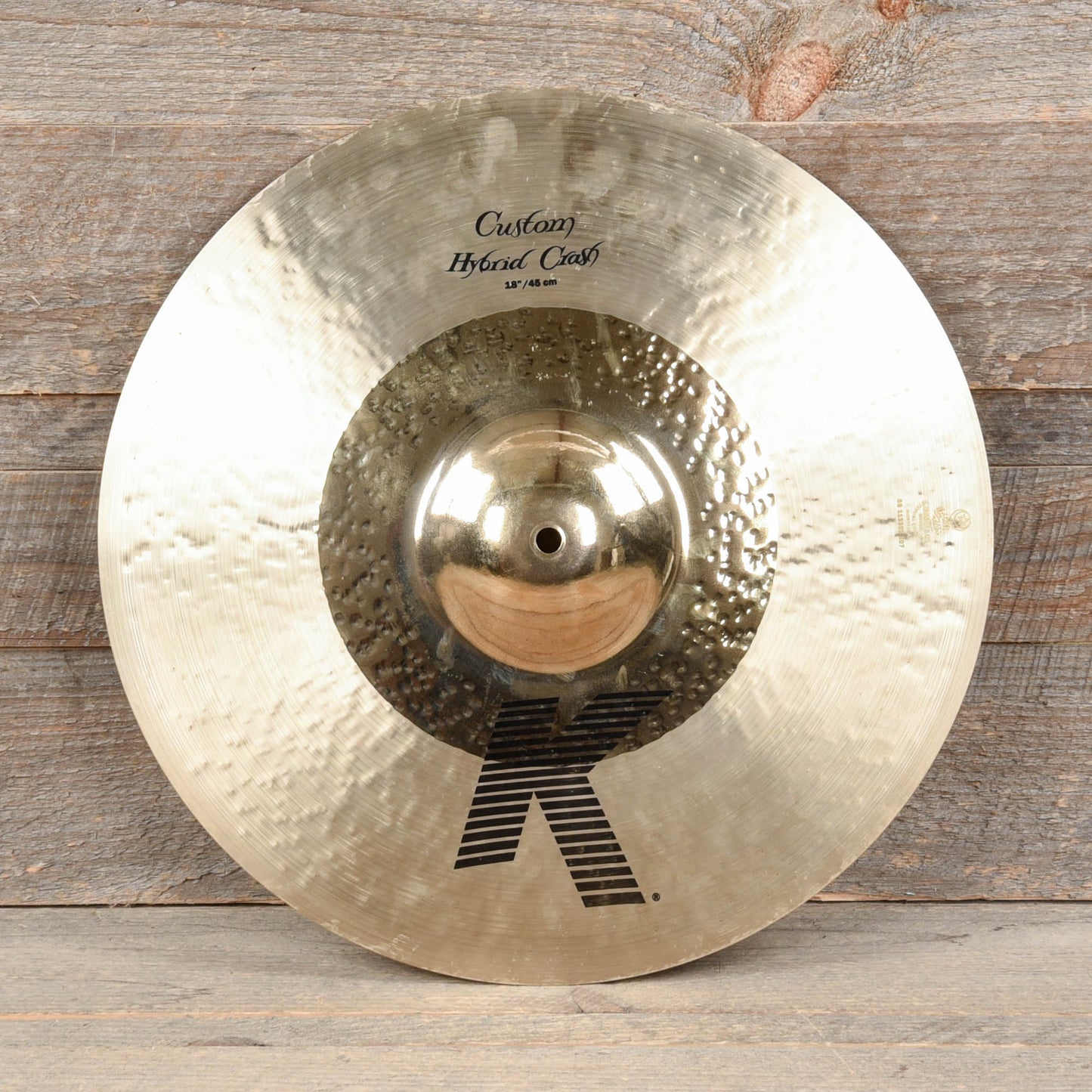 Zildjian 18" K Custom Hybrid Crash Cymbal Drums and Percussion / Cymbals / Crash