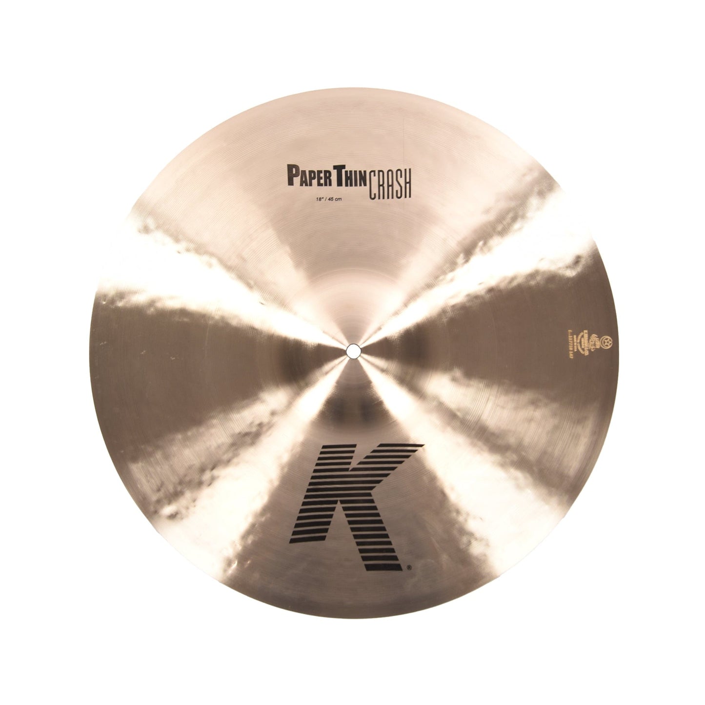 Zildjian 18" K Dark Paper Thin Crash Cymbal Drums and Percussion / Cymbals / Crash