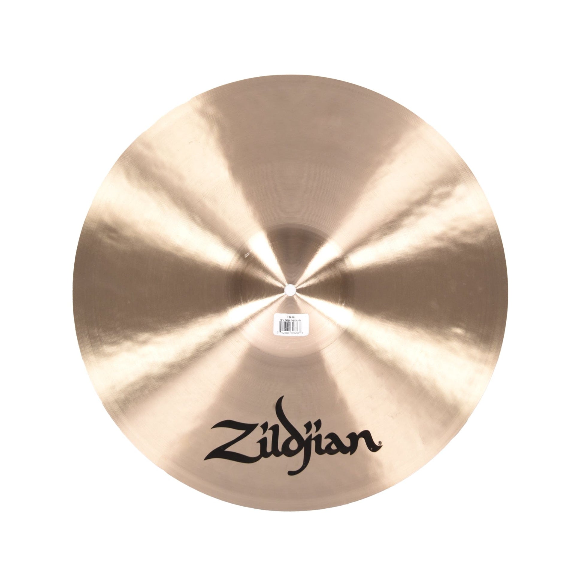 Zildjian 18" K Dark Paper Thin Crash Cymbal Drums and Percussion / Cymbals / Crash
