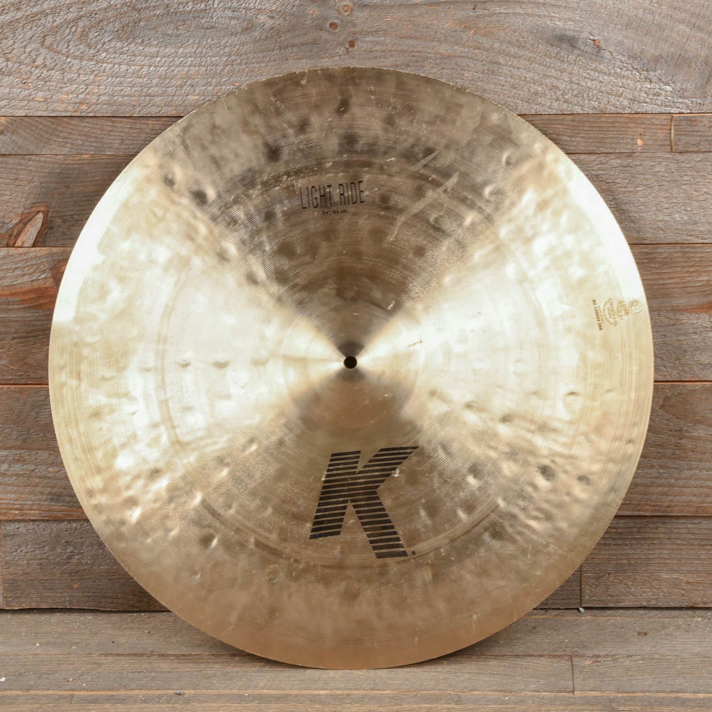 Zildjian 24" K Light Ride Cymbal Drums and Percussion / Cymbals / Ride