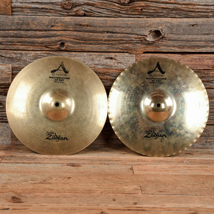 Zildjian 13" A Custom Mastersound Hi-Hat Pair USED Drums and Percussion