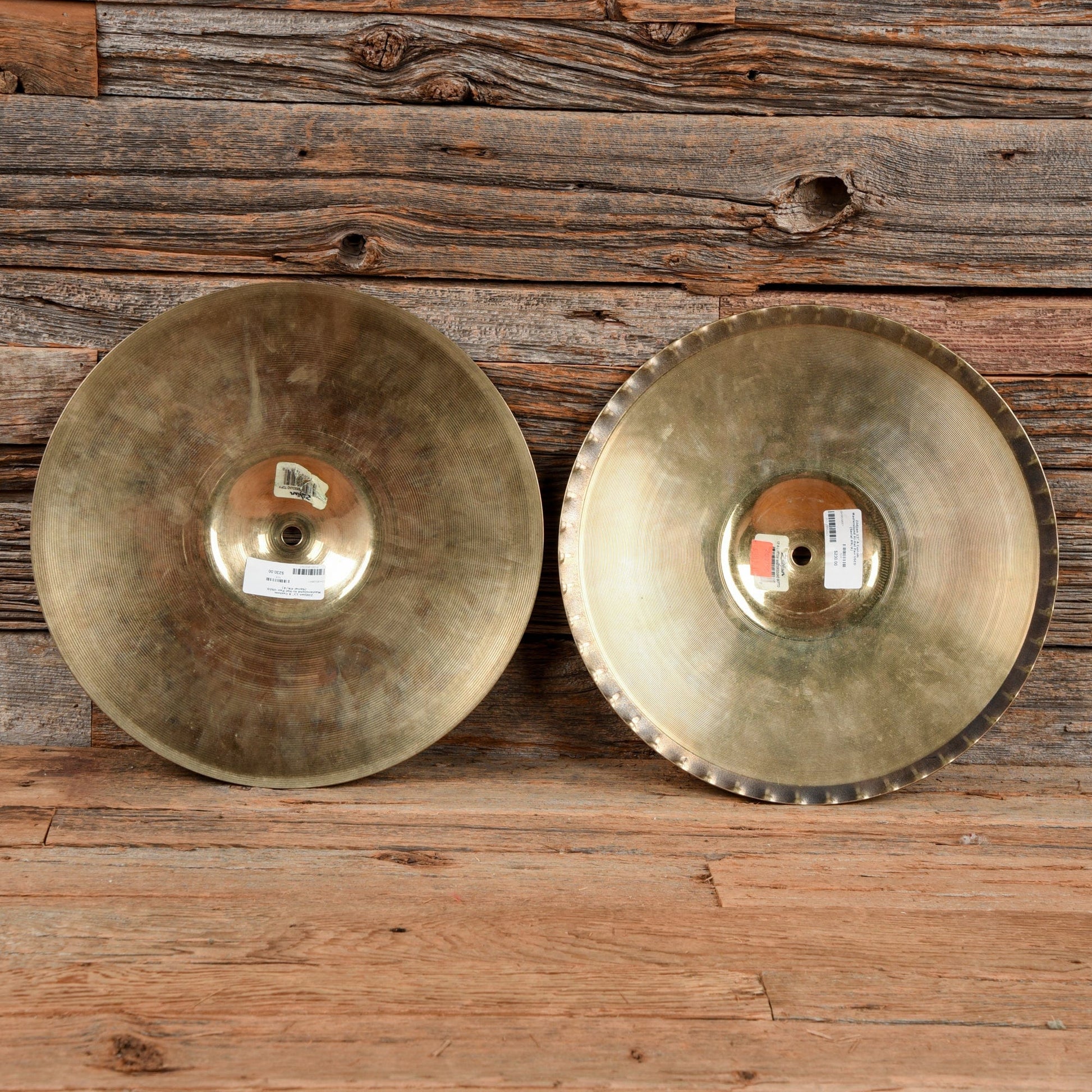 Zildjian 13" A Custom Mastersound Hi-Hat Pair USED Drums and Percussion