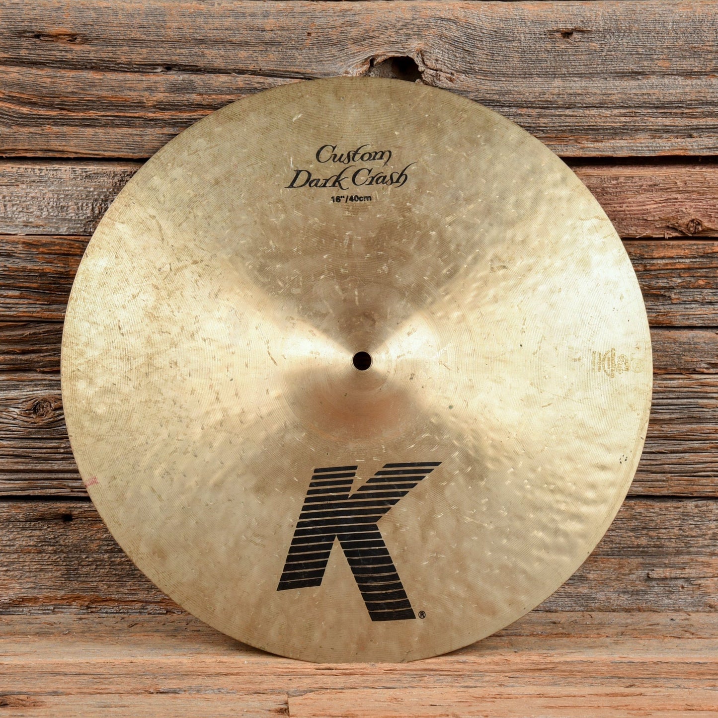 Zildjian 16" K Custom Dark Crash Cymbal USED Drums and Percussion