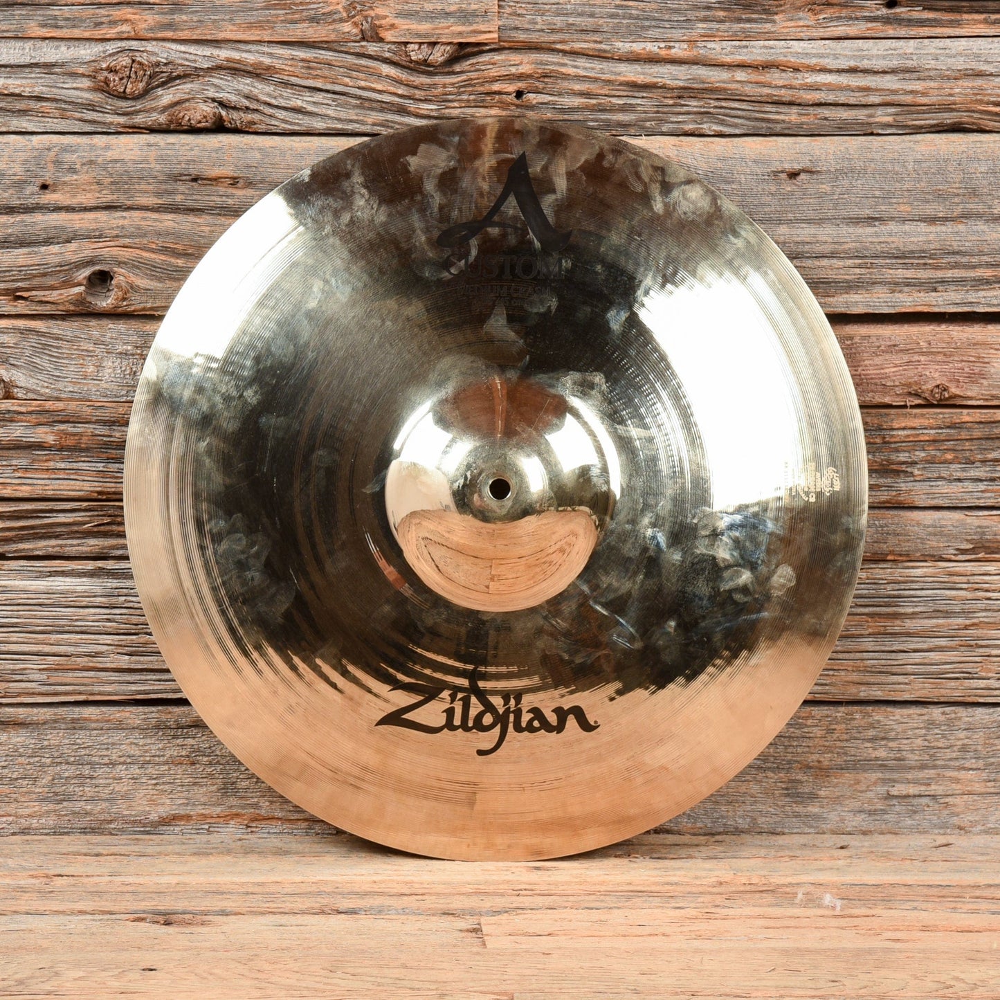 Zildjian 18" A Custom Medium Crash Cymbal USED Drums and Percussion