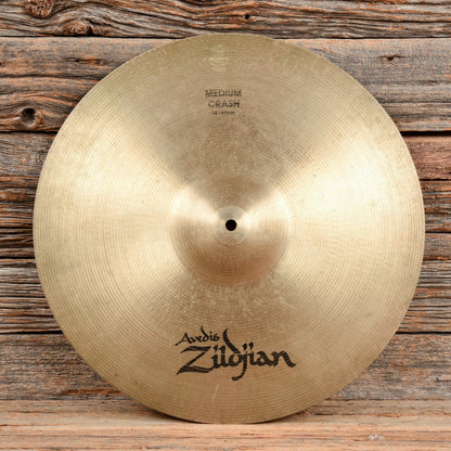 Zildjian 18"/ Avedis Medium Crash Cymbal USED Drums and Percussion