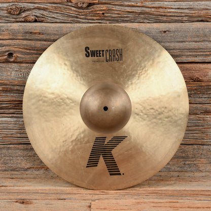 Zildjian 18" K Sweet Crash Cymbal Drums and Percussion
