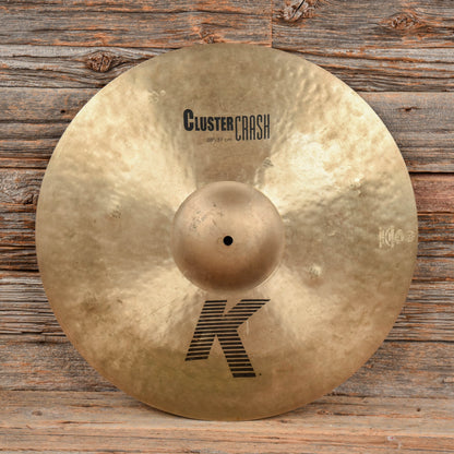 Zildjian 20" K Cluster Crash Cymbal USED` Drums and Percussion