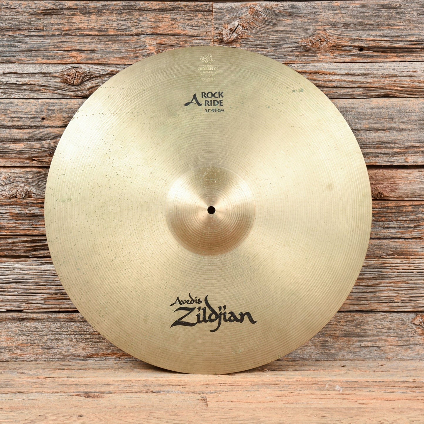 Zildjian 21" A Rock Ride Cymbal USED Drums and Percussion